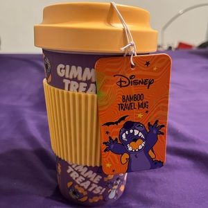 Disney Stitch Halloween travel mug